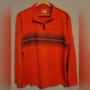 Under Armour Red Long Sleeve Shirt